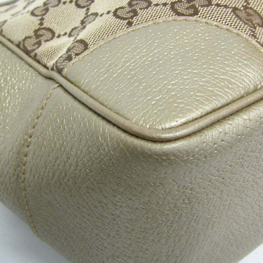 GUCCI Cream Leather Shoulder Bag - Picture 5 of 16